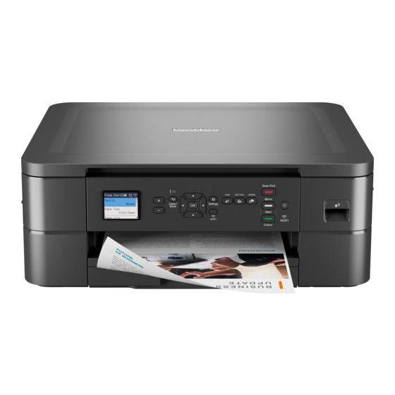 Brother DCP-J1050DW Guía De Configuración Rápida