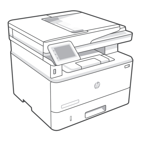 HP LaserJet Pro MFP 4103dw Guía De Configuración