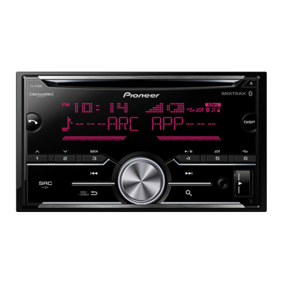 Pioneer FH-S700BS Manuales