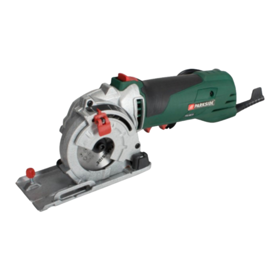 Parkside PTS 500 A1 Instrucciones De Utilización Y De Seguridad