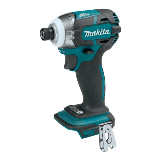 Makita XDT09 Manuales