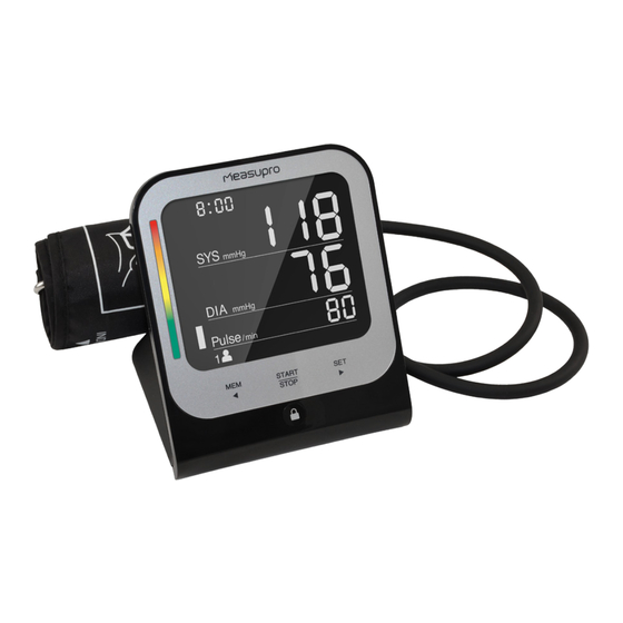 Measupro BPM-A70 Manual De Instrucciones