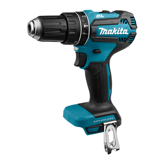 Makita DHP485 Manual De Instrucciones