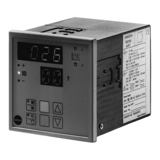 Samson TROVIS 6497 Manual De Instrucciones