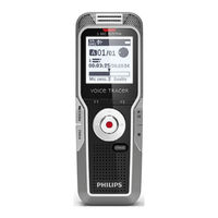 Philips VOICE TRACER DVT3100 Manual De Usuario