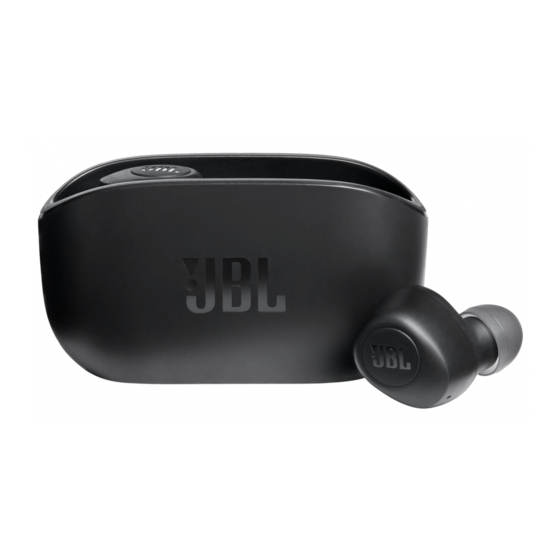 Harman JBL VIBE100TWS Guia De Inicio Rapido