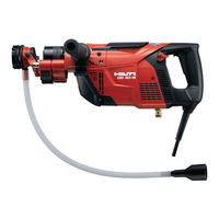 Hilti DD 30-W Manual De Instrucciones