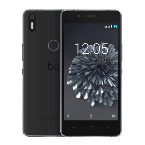 bq Aquaris X5 Plus Guía Rápida