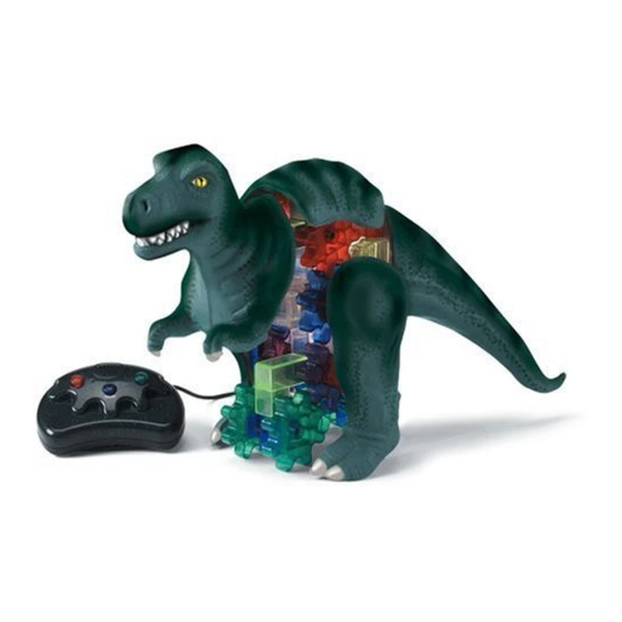Learning Resources GEARBOTICS Sonic T-Rex Instrucciones