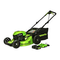 Greenworks LMF413 Manual Del Operador