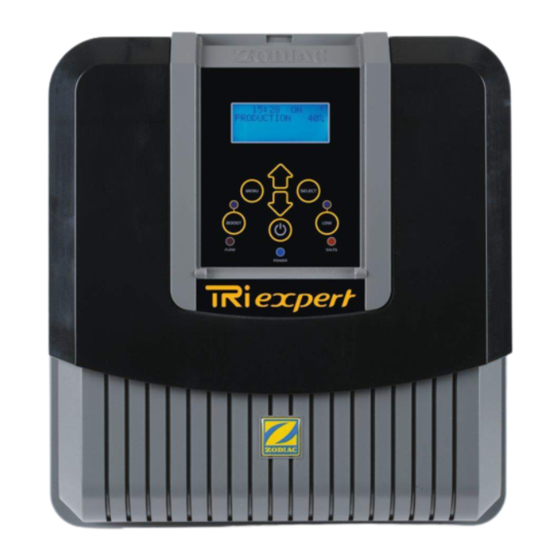 Zodiac TRi expert Manual De Instalación Y De Uso