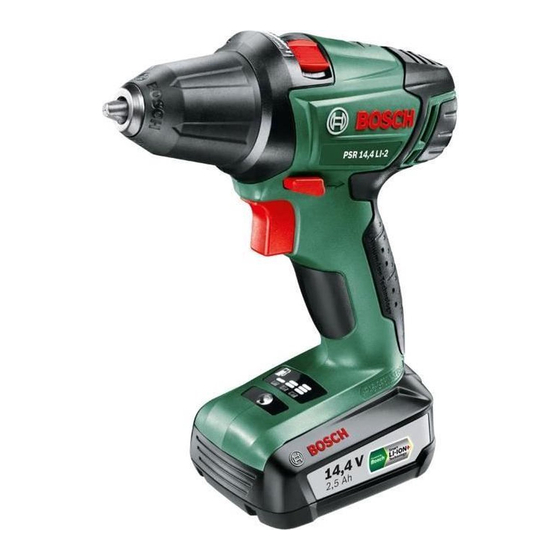 Bosch PSR 1440 LI-2 Manual Original