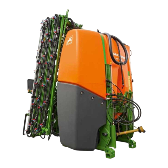 Amazone UF 02 con ISOBUS Guia De Inicio Rapido