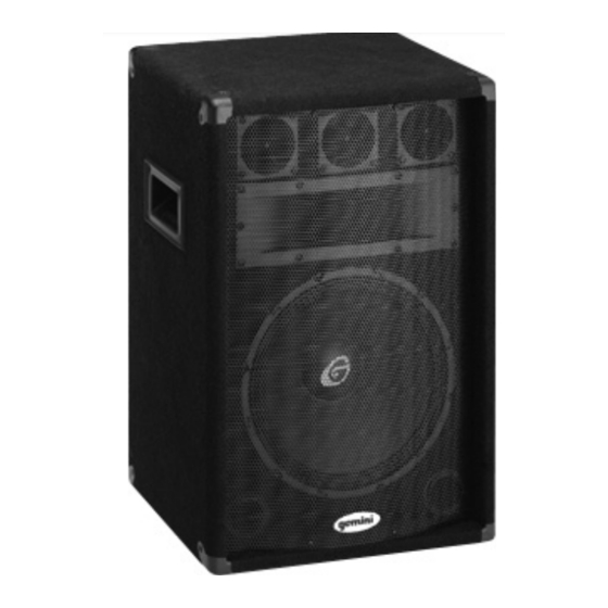 Gemini GSM Serie Manual De Instrucciones