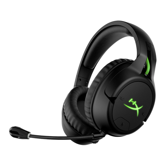 HyperX CloudX Flight Instrucciones De Uso