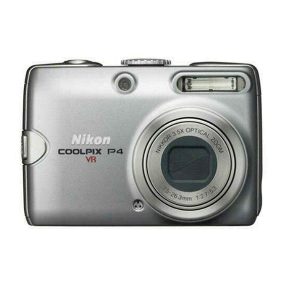 Nikon COOLPIX P4 Manual Del Usuario