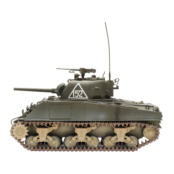 Italeri M4A2 Sherman III Guia De Inicio Rapido