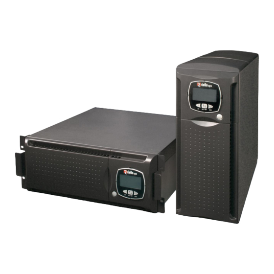 Riello UPS SDL 6500 TM Manuales