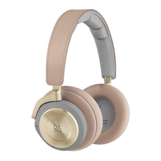 Bang & Olufsen Beoplay H9 Guía De Usuario