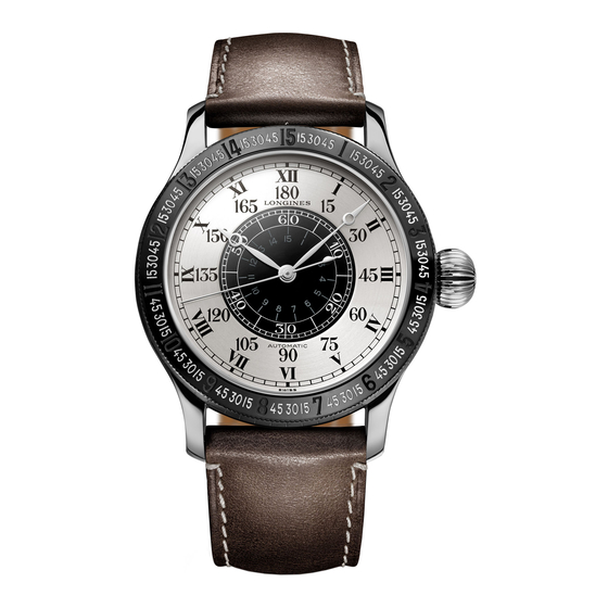 Longines Calibre L699 Manual Del Usuario