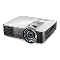 BenQ MW820ST Manual Del Usuario