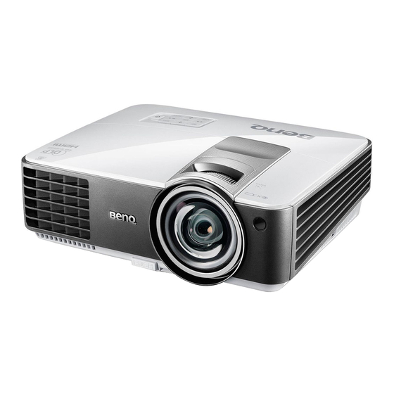 BenQ MX819ST Manual Del Usuario