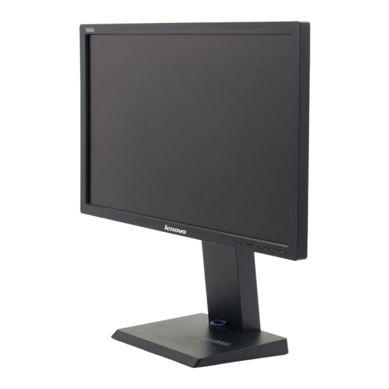 Lenovo ThinkVision T2220 Guia Del Usuario