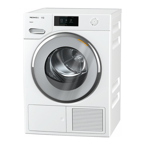 Miele TWV780WP Passion Instrucciones De Manejo