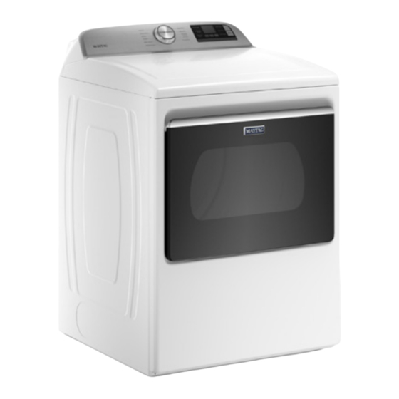 Maytag MED7230HW Guía De Dimensiones