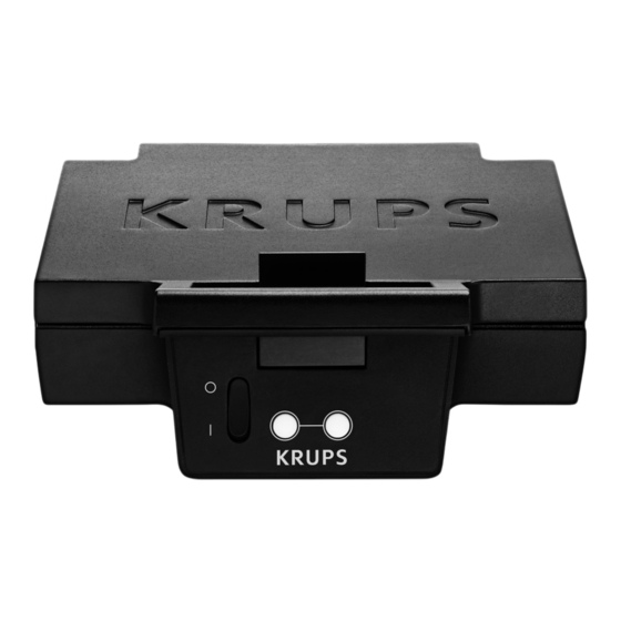 Krups FDK4 Manual De Instrucciones