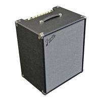 Fender Rumble 800 Manual De Instrucciones
