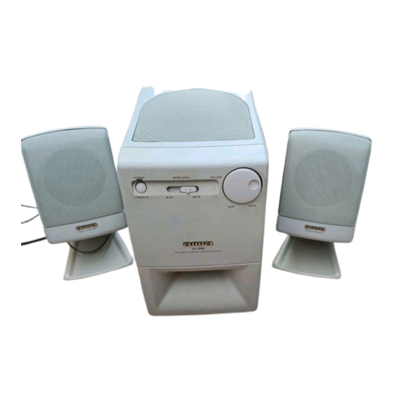 Aiwa TS-CD20 Manuales