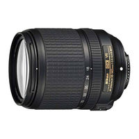 Nikon AF-S DX NIKKOR 18-140mm f/3.5-5.6G ED VR Manual Del Usuario