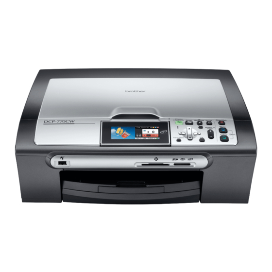 Brother DCP-770CW Guia Del Usuario