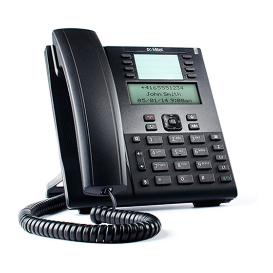 Mitel 6865 SIP Guía De Referencia Rápida