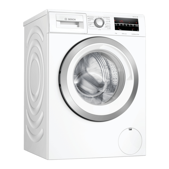 Bosch WAU24T44ES Manual De Usuario E Instrucciones De Montaje