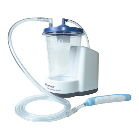BD PureWick PW200E Guía Del Usuario Y Garantía