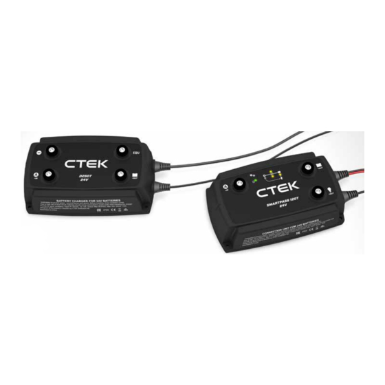 CTEK D250T Manuales