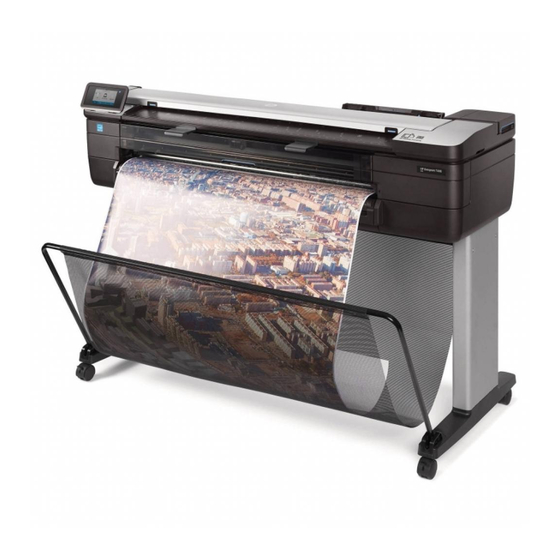 HP DesignJet T730 Instrucciones De Montaje