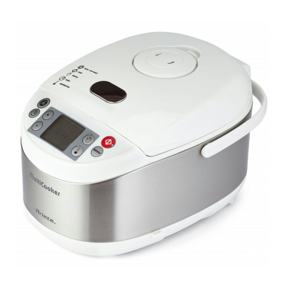 ARIETE MultiCooker Manual De Instrucciones