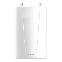 Clage CDX 7-U Instrucciones De Instalación