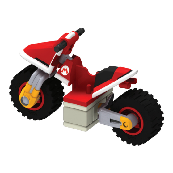 K'Nex Nintendo MARIOKART MARIO BIKE BUILDING SET Instrucciones De Montaje