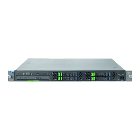 Fujitsu PRIMERGY RX100 S6 Manual De Instrucciones