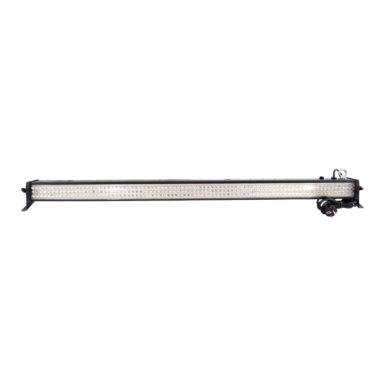 EuroLite LED Bar RGB 252/10 Indoor Manual Del Usuario