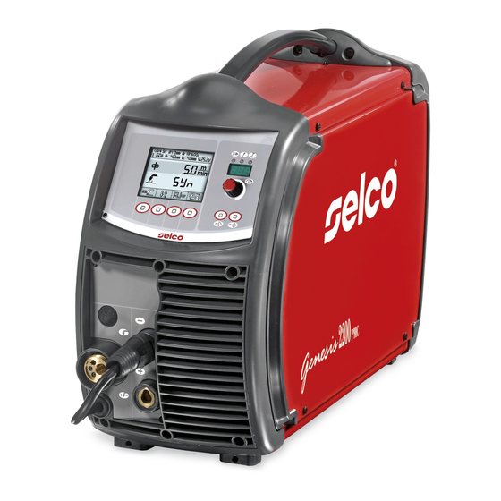 Selco Genesis 2200 PMC Instrucciones De Uso
