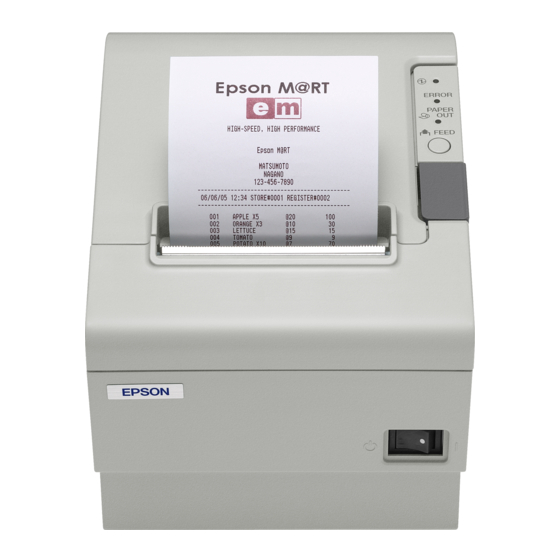 Epson TM-T88IV ReStick Manual Del Usuario