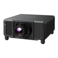 Panasonic PT-RQ25K Instrucciones De Operación