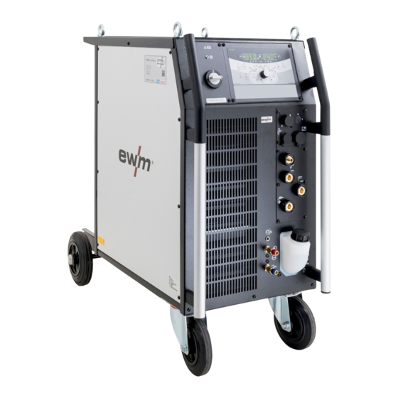 EWM T4.01 Tetrix DC Comfort 2.0 Manual De Instrucciones