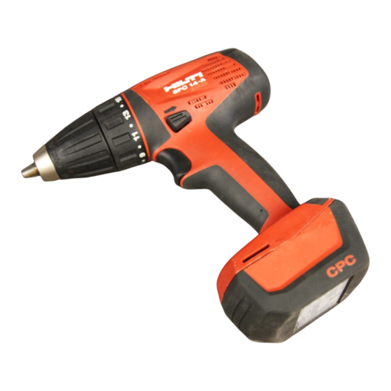 Hilti SFC 14-A Manual De Instrucciones