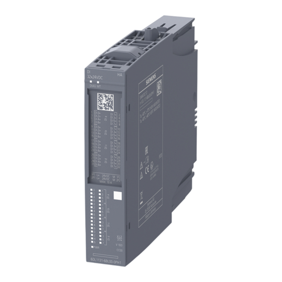 Siemens SIMATIC ET 200SP HA Manual De Producto